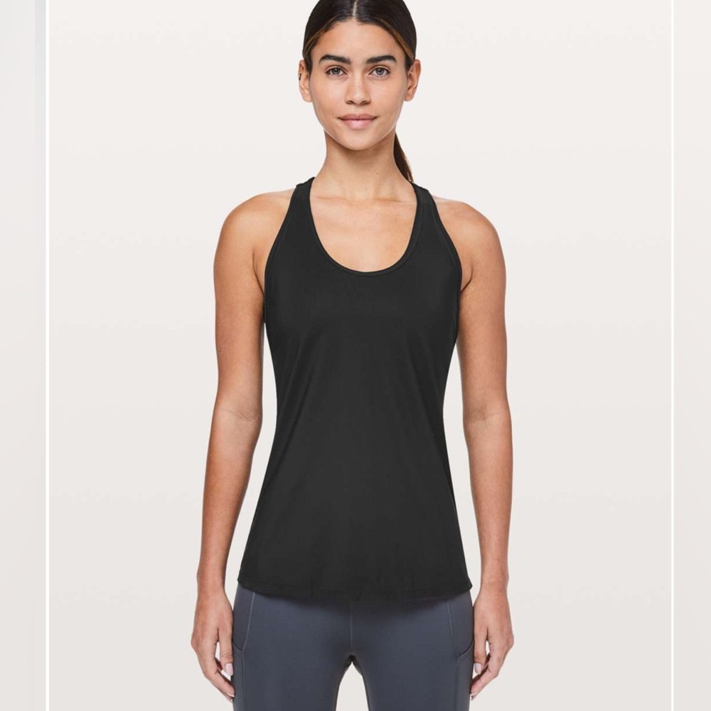 Lululemon 2in1 Tank and sports bra Size 4